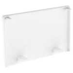 KOPOS 8211 HB Endpiece 2 Piece White RAL 9003 for Trunking PK 110x65 D HD