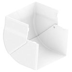 KOPOS 8216 HB Exterior Angle Trunking 110x65mm White RAL 9003 2Piece