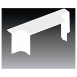 KOPOS 8224_HB T Piece 130x67.5mm White 1 Piece