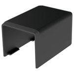 KOPOS 8622_FB Cable Duct Connector 20x20 mm Black Low Voltage Install