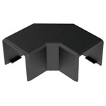 KOPOS 8623_FB Small Angle Bracket 20x20mm Black For Low Voltage Cables