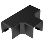 KOPOS 8624_FB Cable Duct Stub Connector 20x20mm 1Piece Black Wall/Ceiling Mount