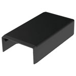 KOPOS 8632_FB Cable Duct Connector 40x20mm Black Wall/Ceiling Mount