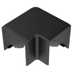 KOPOS 8643_FB Cable Duct Bracket 40x40mm Black 1Piece Wall/Ceiling Mount