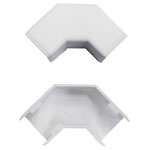 KOPOS 8673 HB Cable Duct Small Angle Bracket White 1 Piece RAL 9003