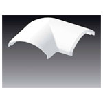 KOPOS 8843_HB Small Angle Bracket White Double Lock for Strong Fixing