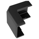KOPOS 8926_FB Cable Duct Black 20x10mm Wall/Ceiling Low Voltage Fit