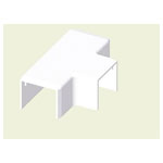 KOPOS 8934 HB Cable Duct Stub Connector White RAL 9003 1 Piece