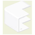KOPOS 8936 HB Cable Duct Outside Corner 1 Piece White Exterior Angle