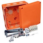 KOPOS KSK 125_PO6P Cable Splitter 126x126x77mm Orange IP66 1Piece