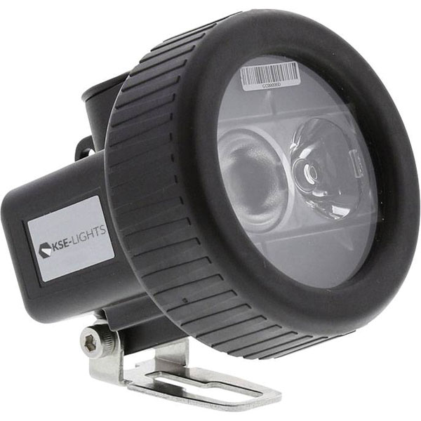 KSE-Lights KS-7840-IX Monochrome Helmet Light, 230 lm, Rechargeabl...