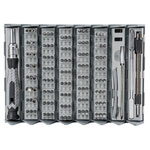 Kunzer 7MWS126 Tool Kit with Bit Set, Storage Box, Versatile Use