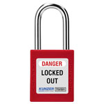Kunzer 7SVS01 Padlock 20mm Premium-PA Stainless Steel Safety Lockout 38mm