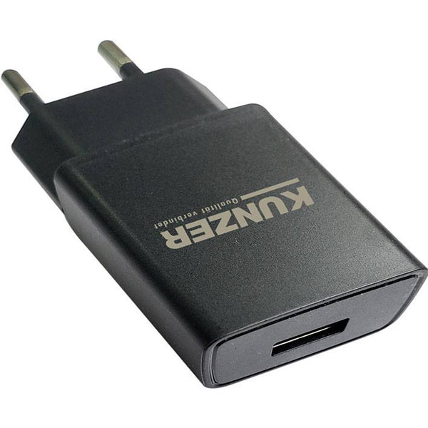 Kunzer 7USBL230 Plug-In Mains PSU 5V 2000mA for Lamps, Phones, Tablets