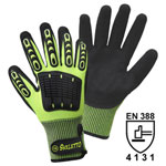 L+D 1200-10 SKELETTO Nitrile Gloves Size 10 EN 388 CAT II 1 Pair