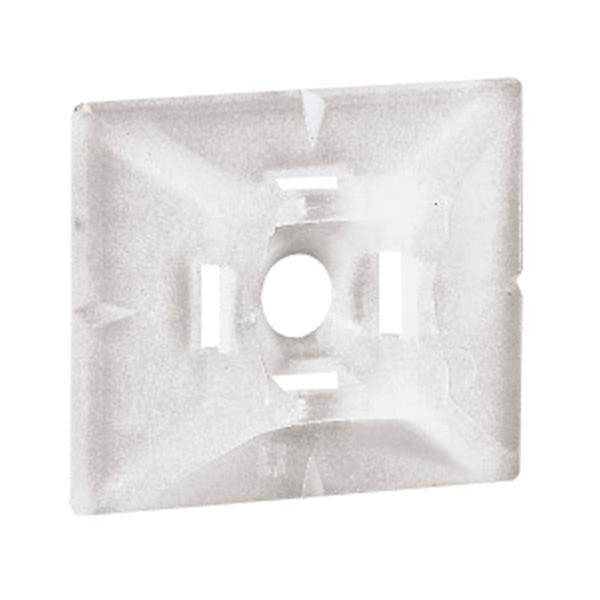 Legrand 032065 Cable Binder Adhesive Base 100 Pieces Ecru 30x25mm