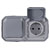 Legrand 069742L Plexo Wet Room Socket 2-Way IP44 IK08 Grey