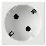 Legrand 077245 Mosaic Socket White With Increased Touch Protection 1 piece