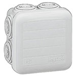 Legrand 092005 PleXo Junction Box 65x65mm IP55 Light Grey IK07