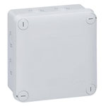 Legrand 092024 Plexo Junction Box 105x105x55mm IP55 IK07 Light Grey