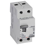 Legrand 402036 RX3 RCCB 25A 2-Pin 30mA Inst Fault Protection