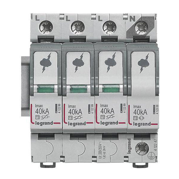 Legrand 412247 Surge Arrester 40 kA 1 piece Highly Efficient Prote...