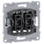 Legrand 765005 SEANO Switch Black 10 AX Plug-in Terminals LED-Ready