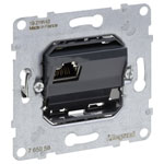 Legrand 765058 Seano Insert Network Box Black RJ45 Cat. 6A STP Tool-Free