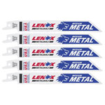 LENOX 20566618R BIM Saber Saw Blade 152mm Universal Use 5pieces
