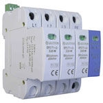 Leutron 380701 Surge Protection Four-pole Plug-in 3-phase 50 kA