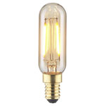 LightMe LM85050 LED Monochrome E14 Tube 2.5W Amber Nostalgic Glass