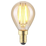 LightMe LM85053 LED Lamp Teardrop 2.5W E14 Amber 45x80mm Warm Light