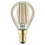 LightMe LM85054 FILAMENT GOLD LED E14 Teardrop 4.5W Amber 1 piece