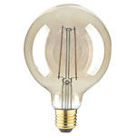 LightMe LM85062 Filament Gold LED 4.5W Amber Globe E-27 Nostalgic Light