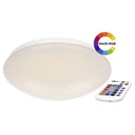 LightMe LM85197 Varilux LED Ceiling Light 15W White RGBW Remote Control
