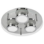 LightMe Chromia LM85623 LED Wall Light 15W GU10 Monochrome Chrome