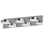 LightMe LM85638 Aqua LED Wall Light 18W Monochrome Chrome Finish