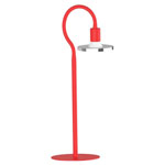 LightMe LM85680 Simplessa LED Table Lamp Monochrome 6W Red/Chrome