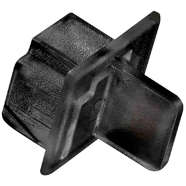 LINDY 60756 RJ45 Caps Black 10 pieces Keeps Connections Clean and ...