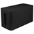 LogiLink KAB0060 Cable Casing Plastic Black Tidy Up Cables Easily