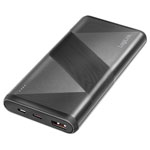 LogiLink PA0275 Battery Pack 10000mAh Fast Charge PD 2.0 QC 3.0 Black