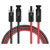 LogiLink PHC0105 MC4 Extension Cables 10m UV/Weather-Proof Flame-Retardant