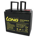 Long 22NF305CNE VRLA Battery 12V 62Ah AGM Low Self-discharge M6 Connector