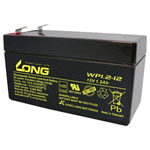 Long WP1.2-12 VRLA 12V 1.2Ah AGM Battery Maintenance-Free VDS Certified