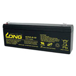 Long WP2.6-12 AGM Battery 12V 2.6Ah 178x66x35mm Maintenance-Free