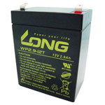 Long WP2.9-12 VRLA Lead-Acid Battery 12V 2.9Ah AGM 79x107x56mm