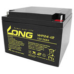 Long WP24-12 AGM Battery 12V 24Ah M5 VDS-Certified Maintenance-Free