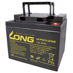 Long WP50-12NE VRLA Battery 12V 50Ah AGM Maintenance-Free High Charge Cycles