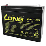Long WP7-6S VRLA Battery 6V 7Ah AGM Low Self-discharge Maintenance-free