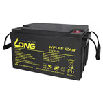 Long WPL65-12AN-M VRLA Battery 12V 65Ah AGM Maintenance-Free 350x179x167mm